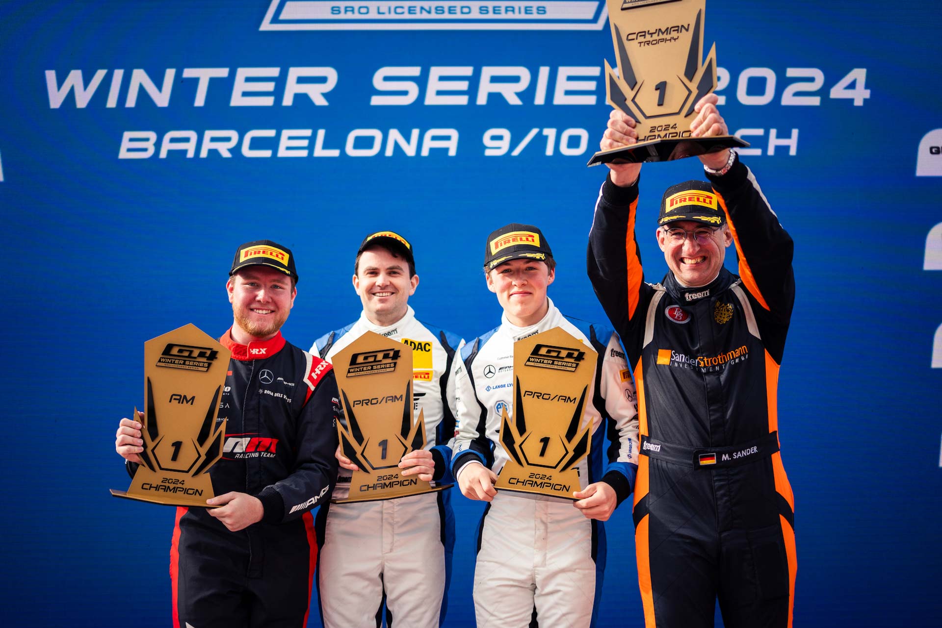 CV Performance Group wins GT4 Winter Series PRO-AM title 2024 | © Daniel Bürgin